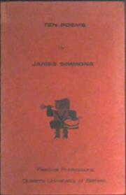 Ten Poems | 9999903025375 | Simmons, James