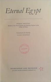 Eternal Egypt | 9999903468905 | P. Montet