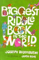 Biggest Riddle Book in the World | 9999902007372 | Joseph Rosenbloom