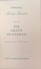 The Green Huntsman | 9999903323655 | Stendhal