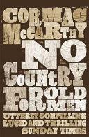 No Country for Old Men | 9999903377658 | McCarthy, Cormac
