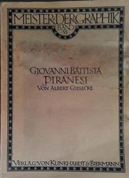 Giovanni Battista Piranesi | 9999903494669 | Albert Giesecke
