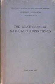 The Weathering of Natural Building Stones | 9999902869048 | Shaffer, R..