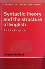 Syntactic Theory and tthe Structure of English | 9999903486206 | Andrew Radford
