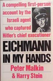 Eichman in My Hands | 9999903367017 | Peter Malkin