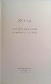 My Story | 9999903513377 | Steven Gerrard