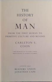 THe History of Man | 9999903524748 | Carleton S. Coon