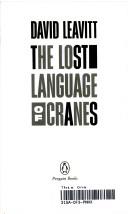 The lost language of cranes | 9999902386644 | David Leavitt