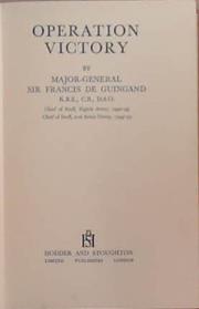 Operation Victory | 9999903381983 | De Guingand