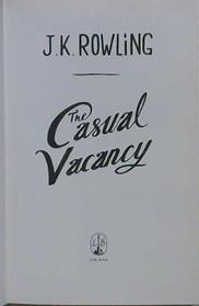 Casual Vacancy | 9999903415060 | Rowling, J.K.