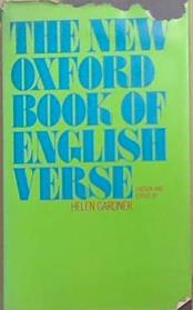 The New Oxford Book of English Verse | 9999903339847 | Helen Gardner