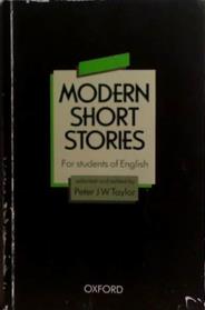 Modern Short Stories for Student of English | 9999903528852 | Taylor, Peter J.W. (Editor)