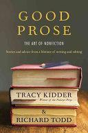 Good Prose | 9999902950203 | Tracy Kidder Richard Todd