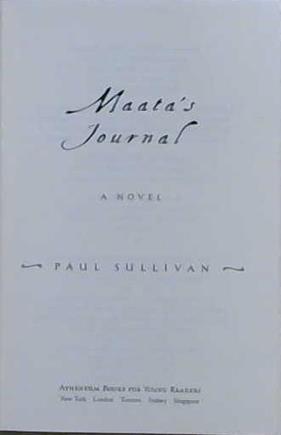 Maata's Journal | 9999903153115 | Paul Sullivan