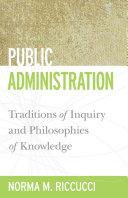 Public Administration | 9999903101215 | Norma M. Riccucci