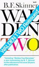 Walden Two | 9999903417101 | Burrhus Frederic Skinner