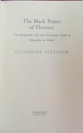 The Black Prince of Florence | 9999903392521 | Catherine Fletcher