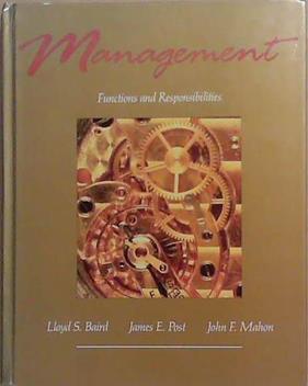 Management | 9999903360643 | Lloyd S. baird