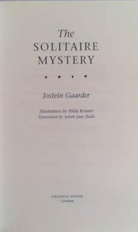 Solitaire Mystery | 9999903433644 | Gaarder, Jostein
