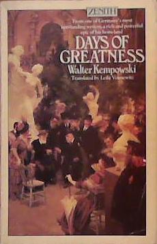 Days of Greatness | 9999903389064 | Walter Kempowski