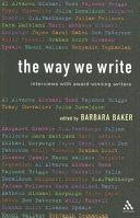 The Way We Write | 9999903298519 | Barbara Baker
