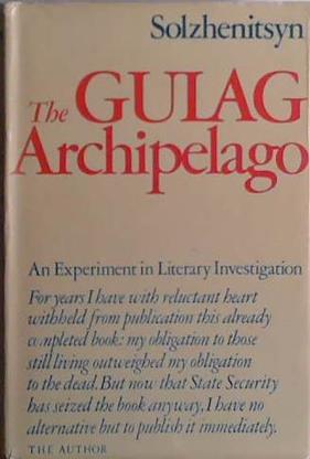 The Gulag Archipelago I-II | 9999903421849 | Solzhenitsyn
