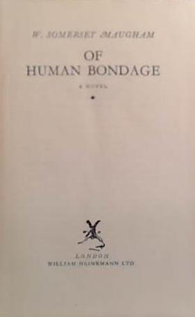Of Human Bondage | 9999903513919 | W. Somerset Maugham