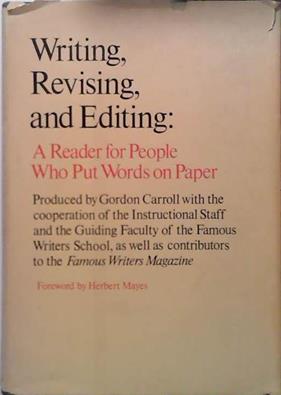 Writing, Revising, and Editing: | 9999903491491 | Herbert Mayes