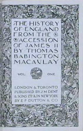 The History of England 2 Vols. | 9999903192299 | T.B. Macaulay