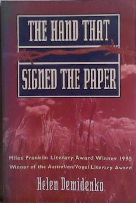The Hand that Signed the Paper | 9999903491293 | Helen Demidenko