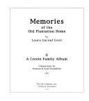 Memories of the Old Plantation Home | 9999902755952 | Laura Locoul Gore Norman J. Marmillion Sand Warren Marmillion