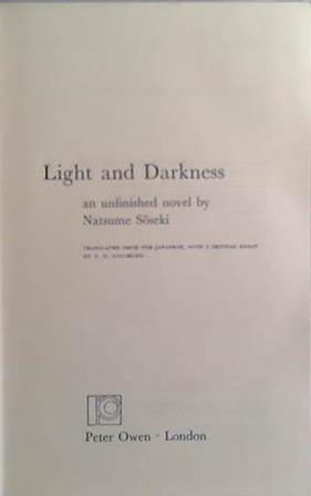 Light and Darkness | 9999903410072 | Natsume Soseki