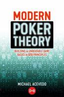 Modern Poker Theory | 9999903463887 | Michael Acevedo