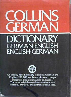 Collins German-English, English-German dictionary | 9999903184706 | by Peter Terrell... [et al.]