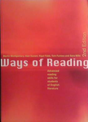 Ways of Reading | 9999903486183 | Martin Montgomery