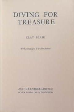 Diving for Treasure | 9999903375661 | Clay Blair
