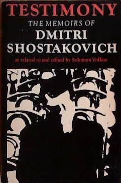 Testimony | 9999903396222 | Dmitrii Dmitrievich Shostakovich