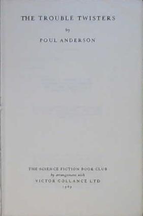 The Trouble Twisters | 9999902899069 | Anderson, Poul