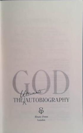 God. The Ultimate Autobiography | 9999903489405 | Jeremy Pascall