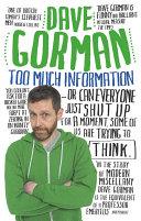 Too Much Information | 9999903382522 | Dave Gorman