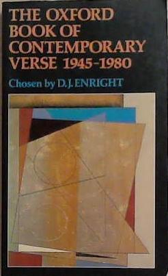 The Oxford Book of Contemporary Verse 1945-1980 | 9999903364771 | D.J. Enright