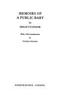 Memoirs of a Public Baby | 9999902383810 | O'Connor, Philip