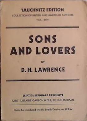 Sons and Lovers | 9999903412298 | D.H: Lawrence