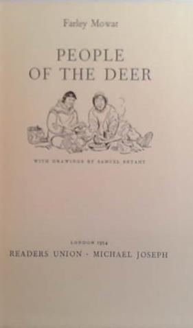 People of the Deer | 9999903528395 | Farley Mowat