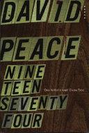 Nineteen Seventy Four | 9999903318385 | Peace, David