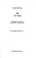 The Tin Flute | 9999902689585 | Roy, Gabrielle
