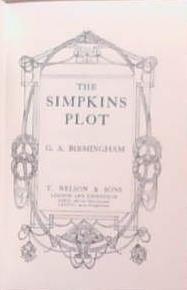 The Simpkins Plot | 9999903357469 | George A. Birmingham