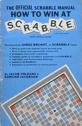 How to Win at Scrabble | 9999903241423 | Jacob Orleans Edmund Jacobson