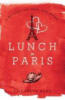 Lunch in Paris | 9999903517023 | Elizabeth Bard