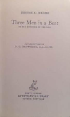Three Men in a Boat | 9999903504900 | Jerome K. Jerome